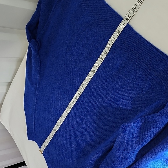 Vince Camuto Womens Vibrant Blue Crew Neck Sweater Size XL NWT - Picture 7 of 7